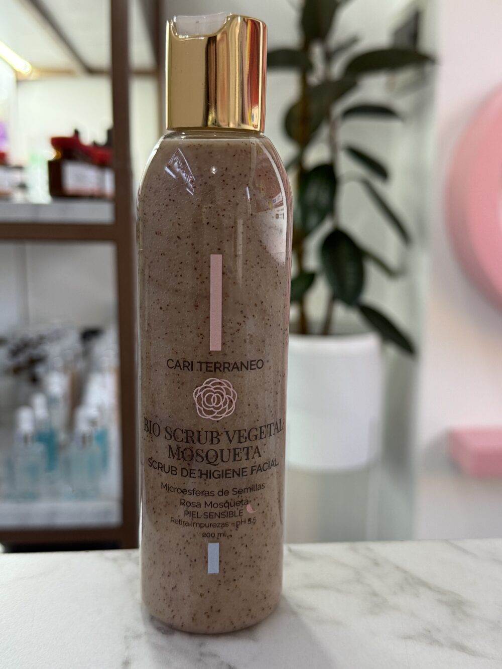 Bio Scrub Vegetal Mosqueta: exfoliante facial - Cari Terraneo