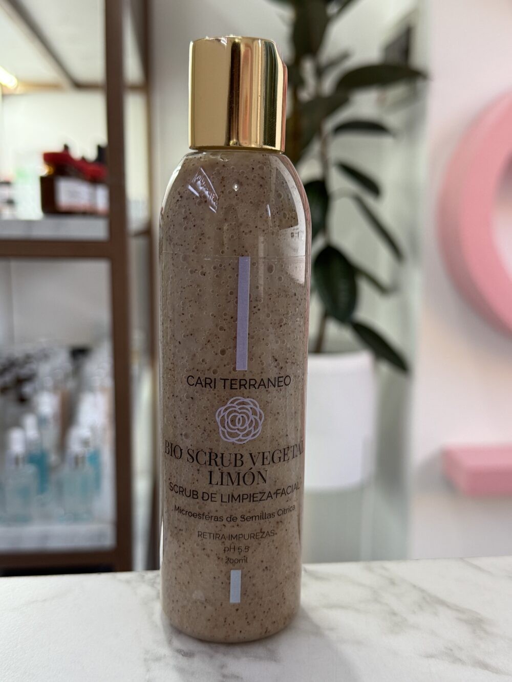 Bio Scrub Vegetal limon : exfoliante facial – Cari Terraneo