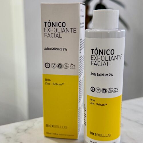 Tónico Exfoliante Facial con Ácido Salicílico- Biobellus