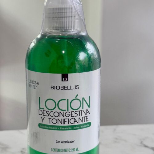 Loción Descongestiva y Tonificante- Biobellus