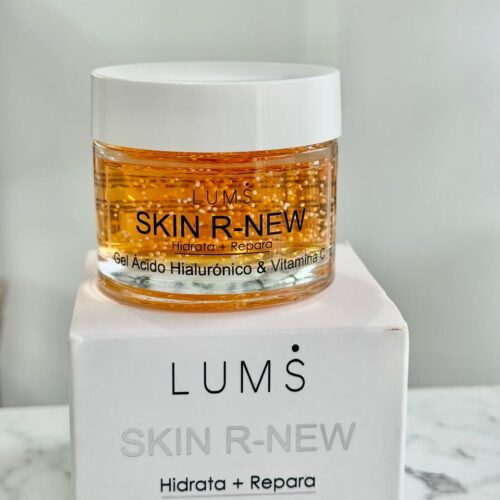 Lums gel skin r-new - vitamina c 1%+ acido hialuronico 1%