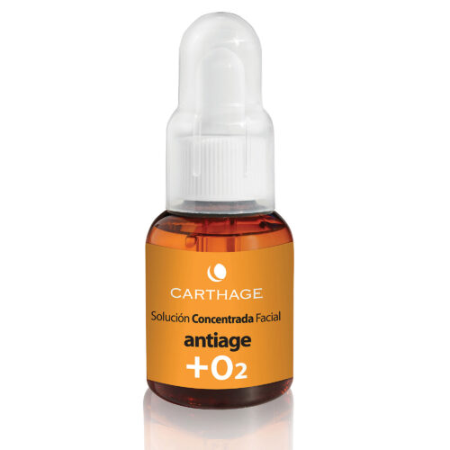 Solución concentrada facial antiage + o2 - Carthage