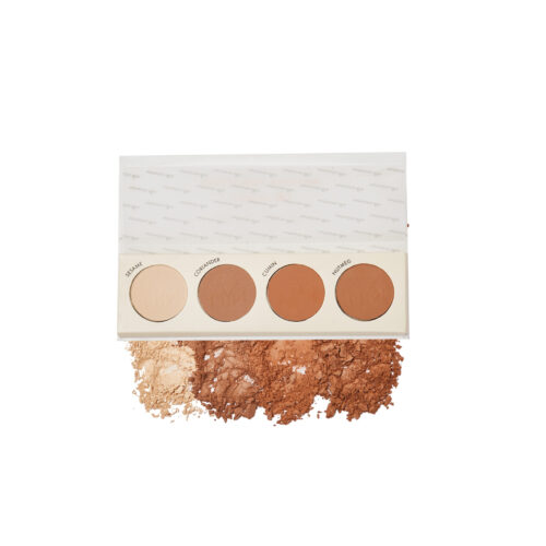 Paleta “salt” – polvo compacto / contorno claro - Nathacha Nina