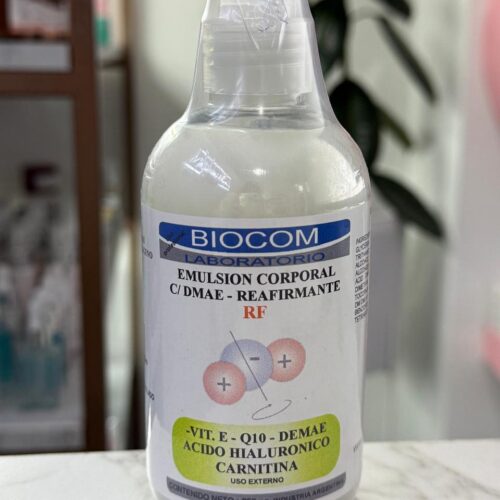 Emulsión corporal c/DMAE - Reafirmante Radiofrecuencia - Biobellus
