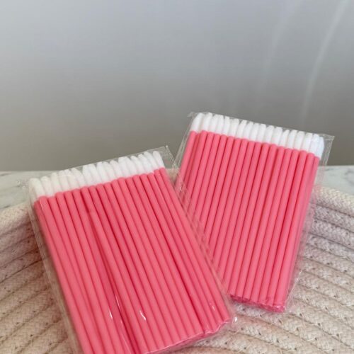 Pincel Descartable Para Labios x 50 unidades