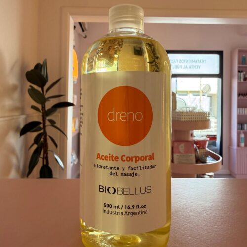 183 - Aceite Corporal para Masajes Dreno Circulatorio 500 ml- Biobellus