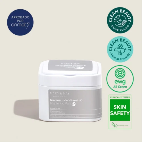 421 - Mary&May Niacinamide Vitamin C Brightening Mask 30unidades/400g