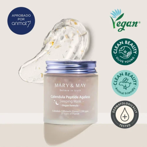425 - Mary&May Calendula Peptide Ageless Sleeping Mask 110g