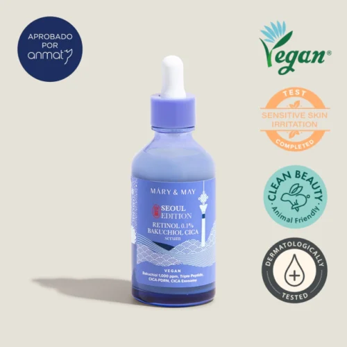 434 - Mary&May Retinol 0.1% Bakuchiol Cica Serum 80ml