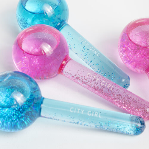 703 - ICE GLOBES - CITY GIRL X 2