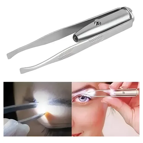 640 - PINZA CEJAS CON LUZ