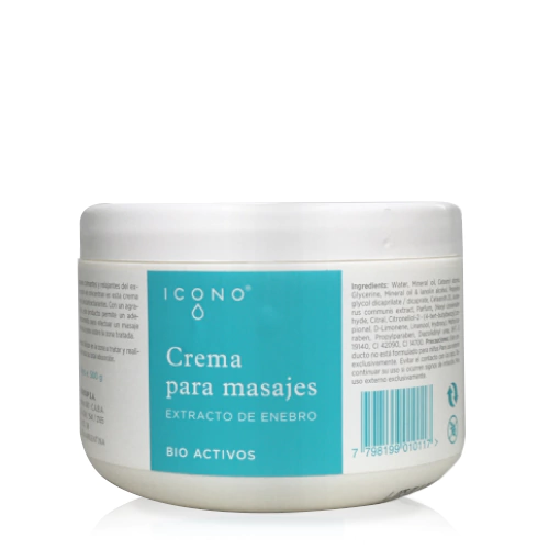 864 - CREMA PARA MASAJES DE ENEBRO X 500 G