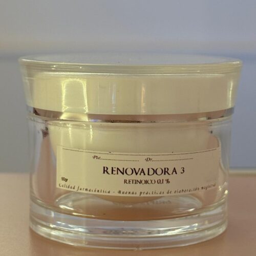 906 - CREMA RENOVADORA 3: RETINOICO 0.1% - 50 GR - CARI TERRÁNEO