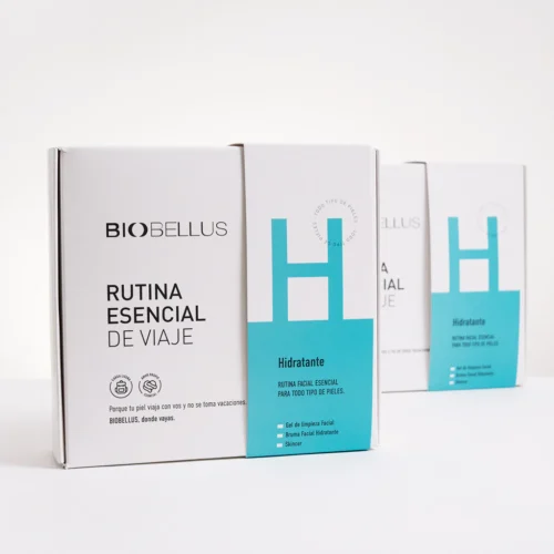 923 - Rutina de viaje Esenciales - Hialurónico - Kit - Biobellus