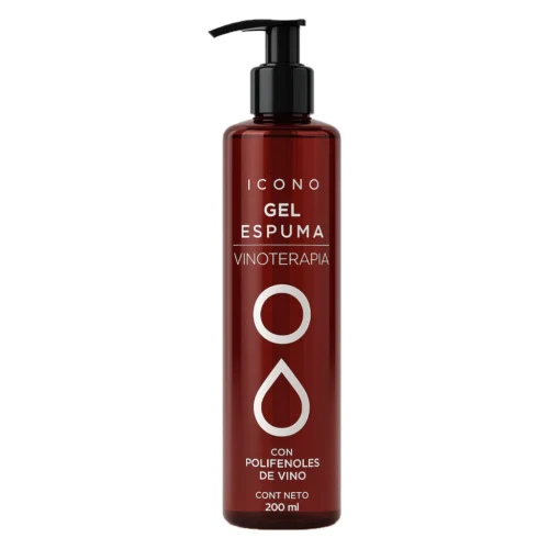 936 - GEL ESPUMA - VINOTERAPIA - 200 ML - ICONO